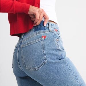 A&F High Rise 90’s Relaxed jeans | Curve Love 26